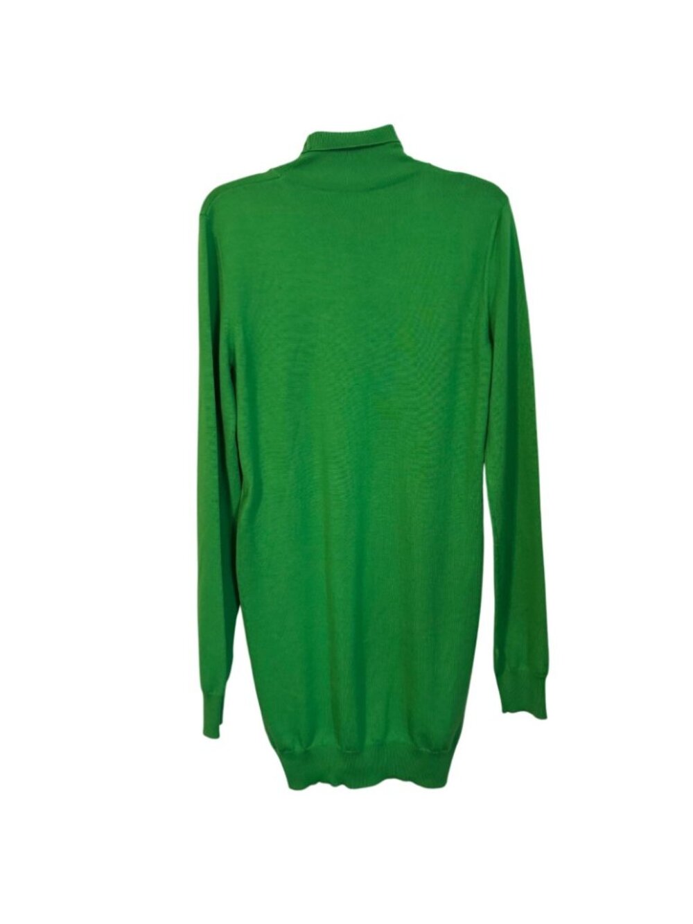 Stella McCartney Green Wool Long Sleeve Turtleneck Sweater Dress Size 8 Dress. - Picture 11 of 12